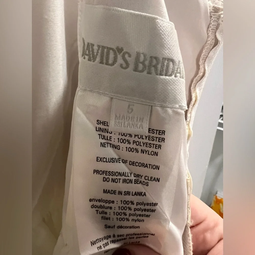 David’s Bridal flower girl dress - Picture 3 of 6